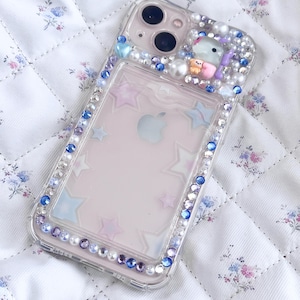 Estuche para teléfono con decoración de cristal BT21 Mang para PC/tarjetero/Bts/Bts Army/