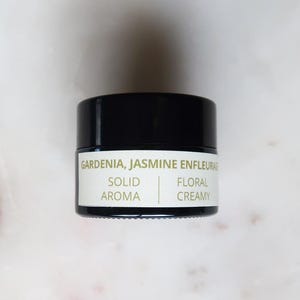 JASMINE & GARDENIA enfleurage / solid aroma (natural)