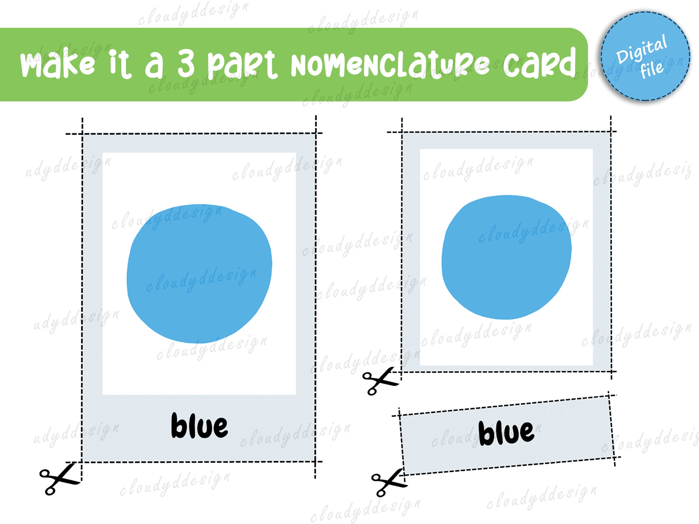 11 Printable COLORS Flashcards for Kids, Educational Toy for Toddlers ...