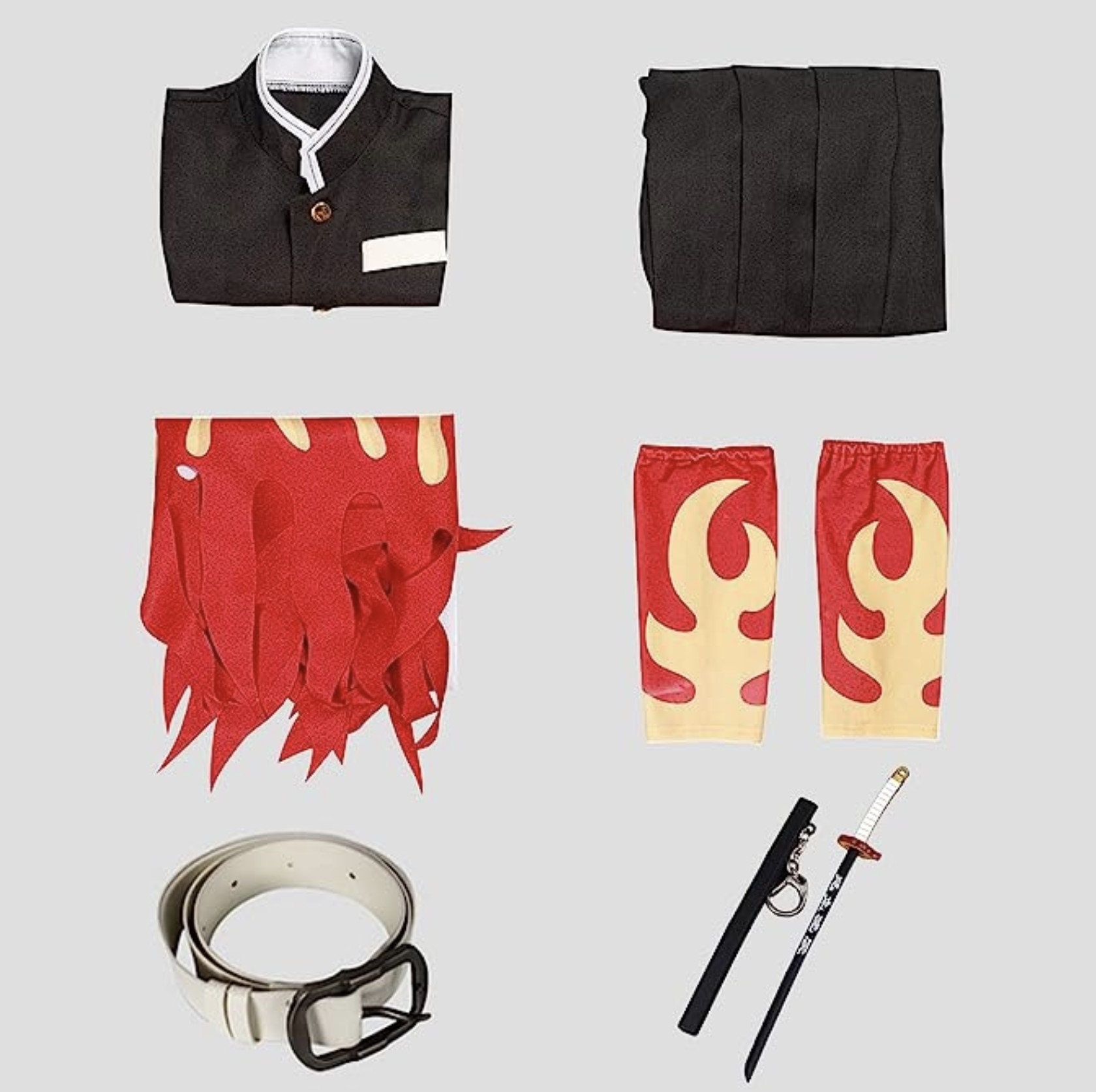 Kamado Kids Costume Halloween Cloak Japanese Anime Costume Etsy