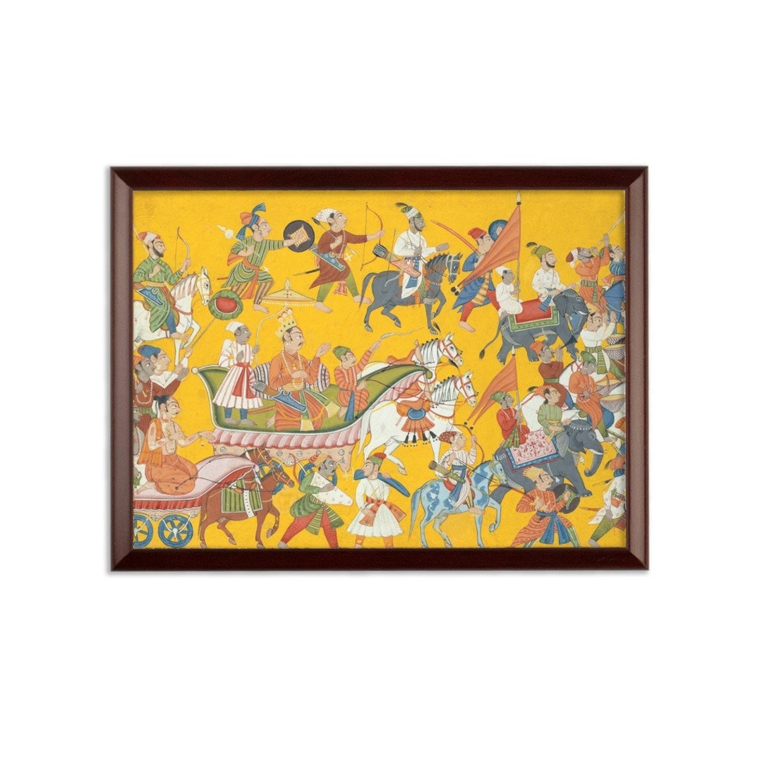 Indian Art Print Wall Decor Sublimation Wall Plaque Etsy