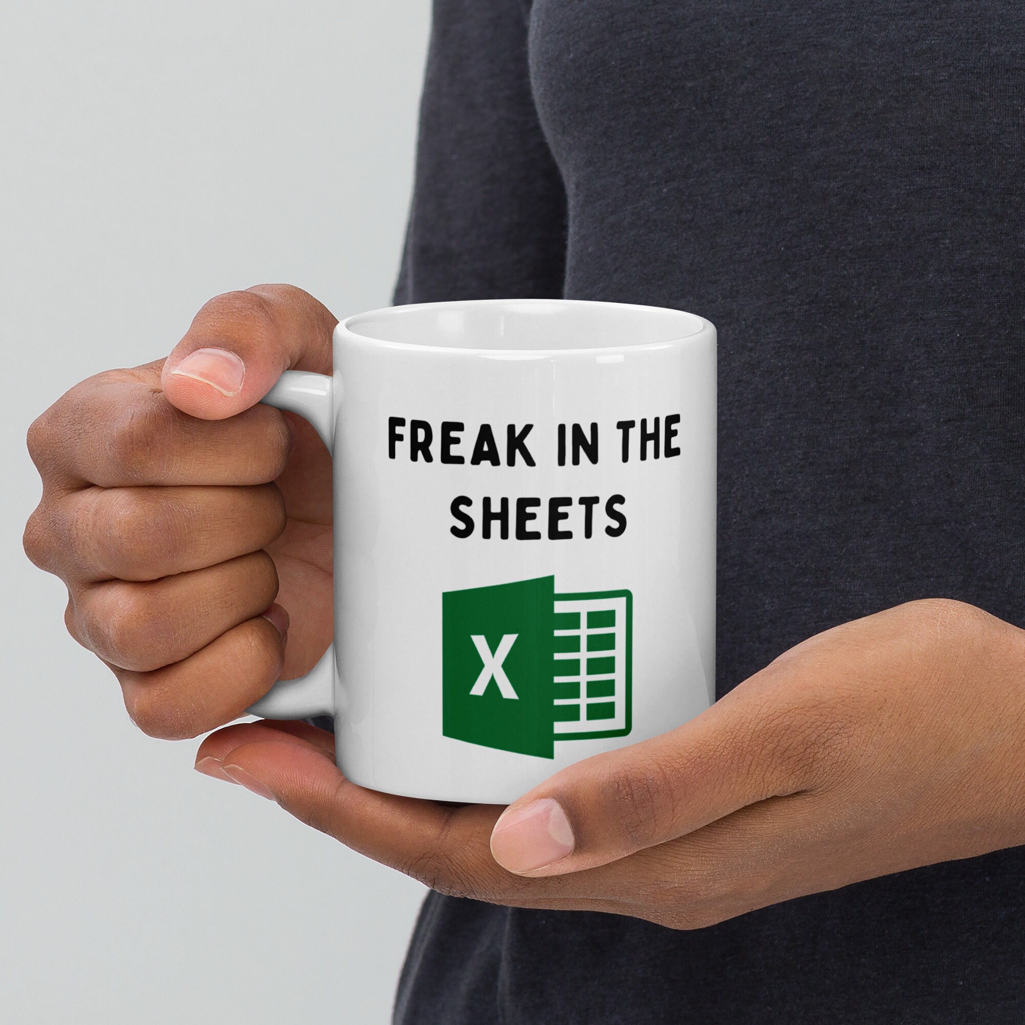Excel Mug Freak in the Sheets Mug Spreadsheet Mug Funny Etsy UK