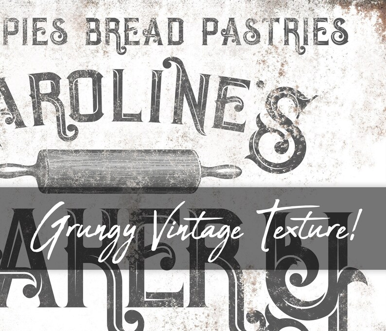 Custom Bakery Sign for Kitchen Wall Decor Personalized Gift - Etsy