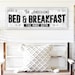 Personalized Bed and Breakfast Sign Custom Bnb Decor You Make Both Inn Signs Modern Farmhouse ...