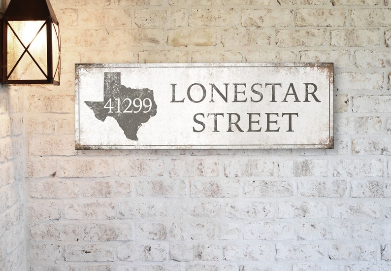 Large Family Address Sign Front Gate Decor Entryway Decor on Etsy