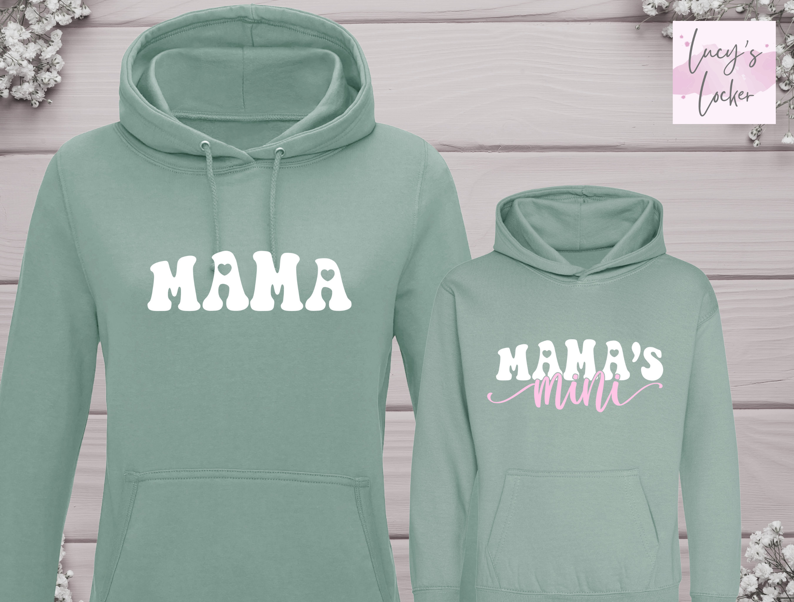 Matching mama mama s Mini Hoodie Mum Baby Mother and Daughter Etsy UK