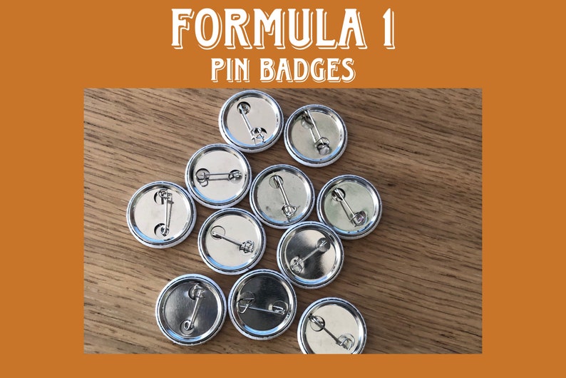 Formula 1 Team pin badges image 2