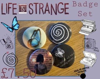 Life is Strange Pin Badge Set