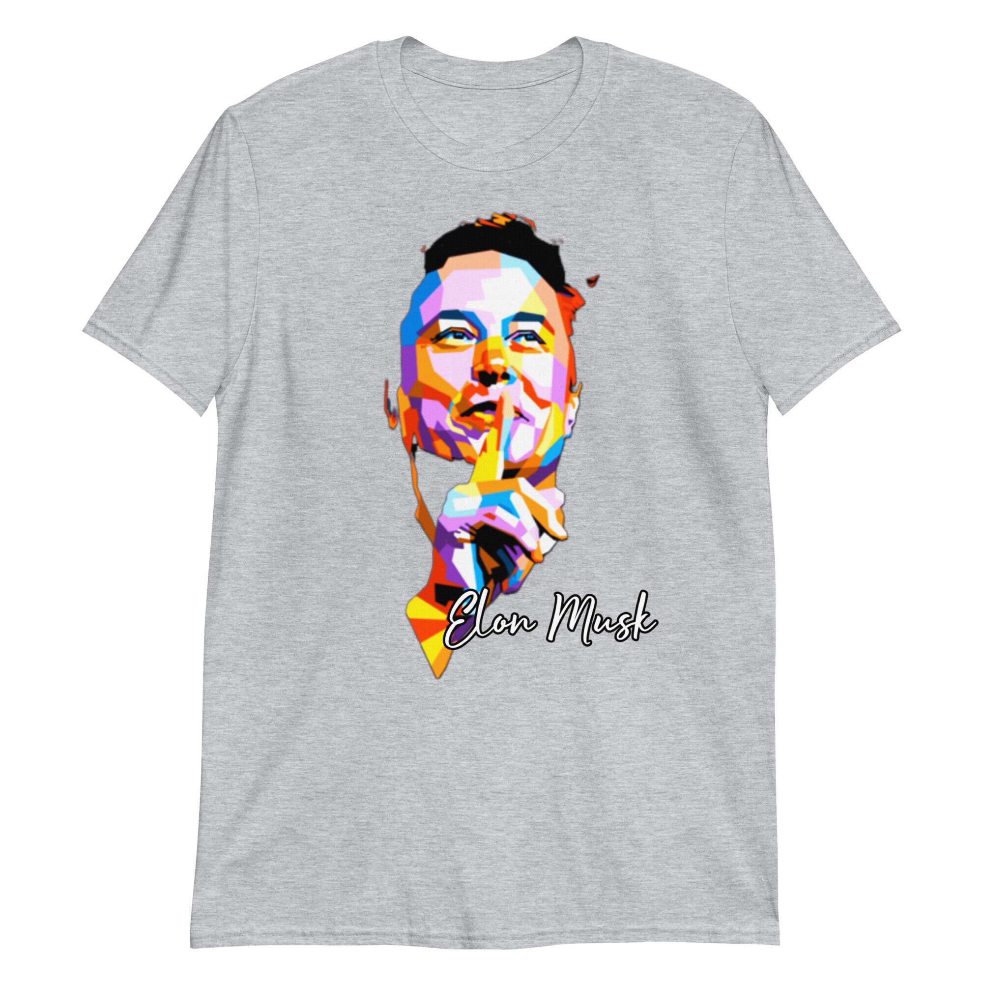 Elon Musk Hip Hop Hipster Match T-Shirt Uomo Colore Nero - 4