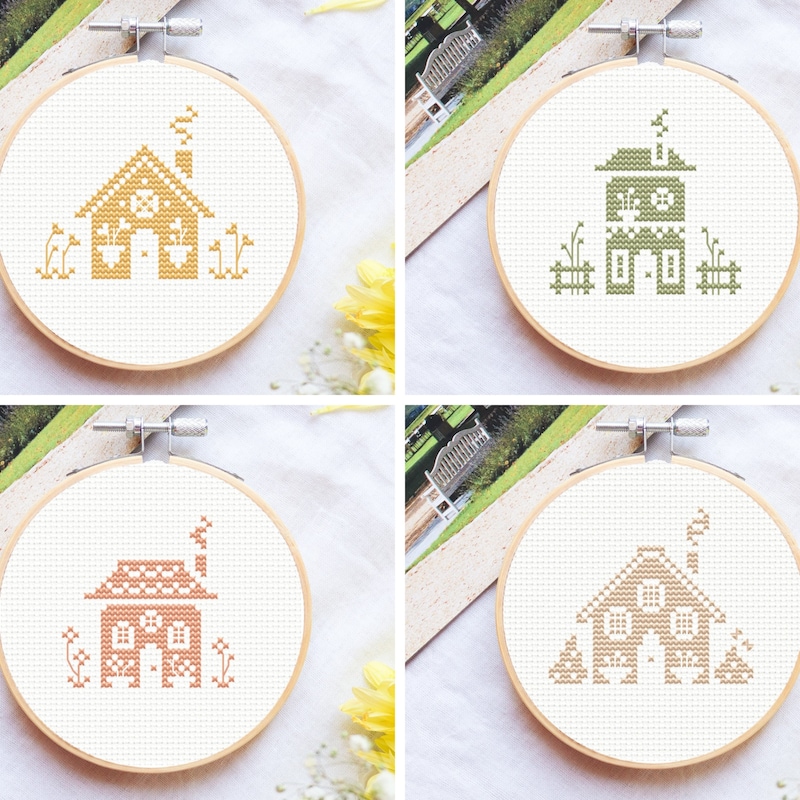 Spring Cross Stitch - Etsy