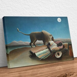 The Sleeping Gypsy (La Bohémienne Endormie)