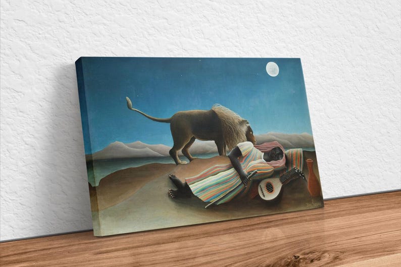 The Sleeping Gypsy (La Bohémienne Endormie)