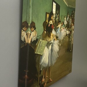 Degas, Edgar Edgar Degas - The Dance Class on Canvas