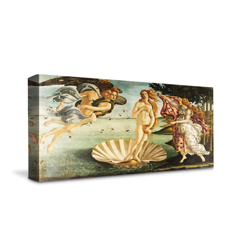 Borsa LOQI Pieghevole 'Birth Of Venus' – Shopping Bag Riutilizzabile Con La Nascita Di Venere