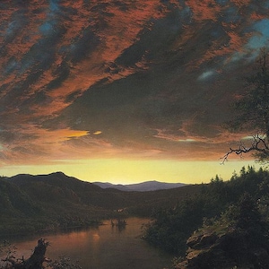 Church, Frederic Edwin - Twilight in the Wilderness