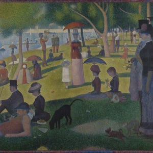 Seurat, Georges - Sunday Afternoon on the Island of La Grande Jatte