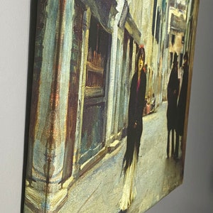 Sargent, John Singer John Singer Sargent - Street in Venice on Canvas
