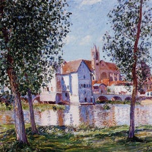 Sisley, Alfred - Moret sur Loing