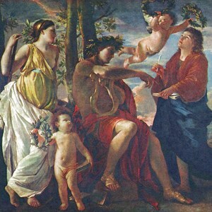Poussin, Nicolas - The Poet&#39;s Inspiration