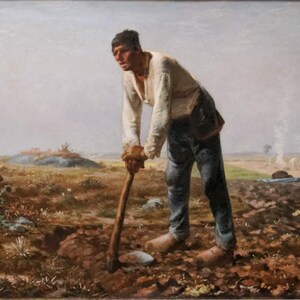 Millet, Jean-Francois - The Man With The Hoe
