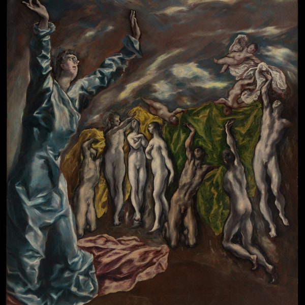 El Greco The Vision of Saint John