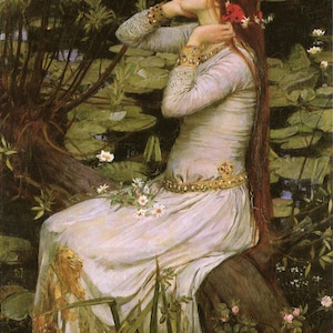 WaterHouse, John William - Ophelia