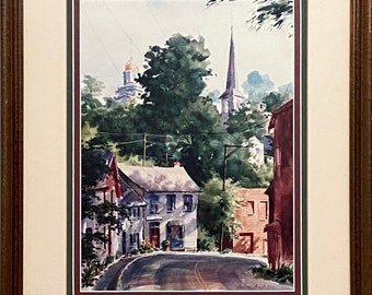Barbara Gough Nuss - Signed and Numbered Limited Edition of "Tongue Row"