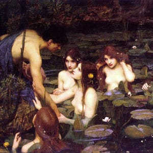 WaterHouse, John William - Hylas and the Nymphs