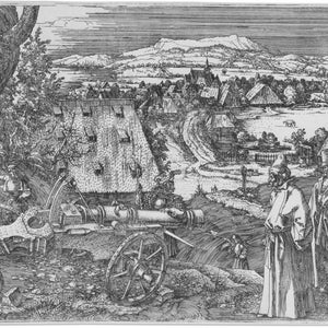 Dürer, Albrecht - Landscape With a Large Cannon