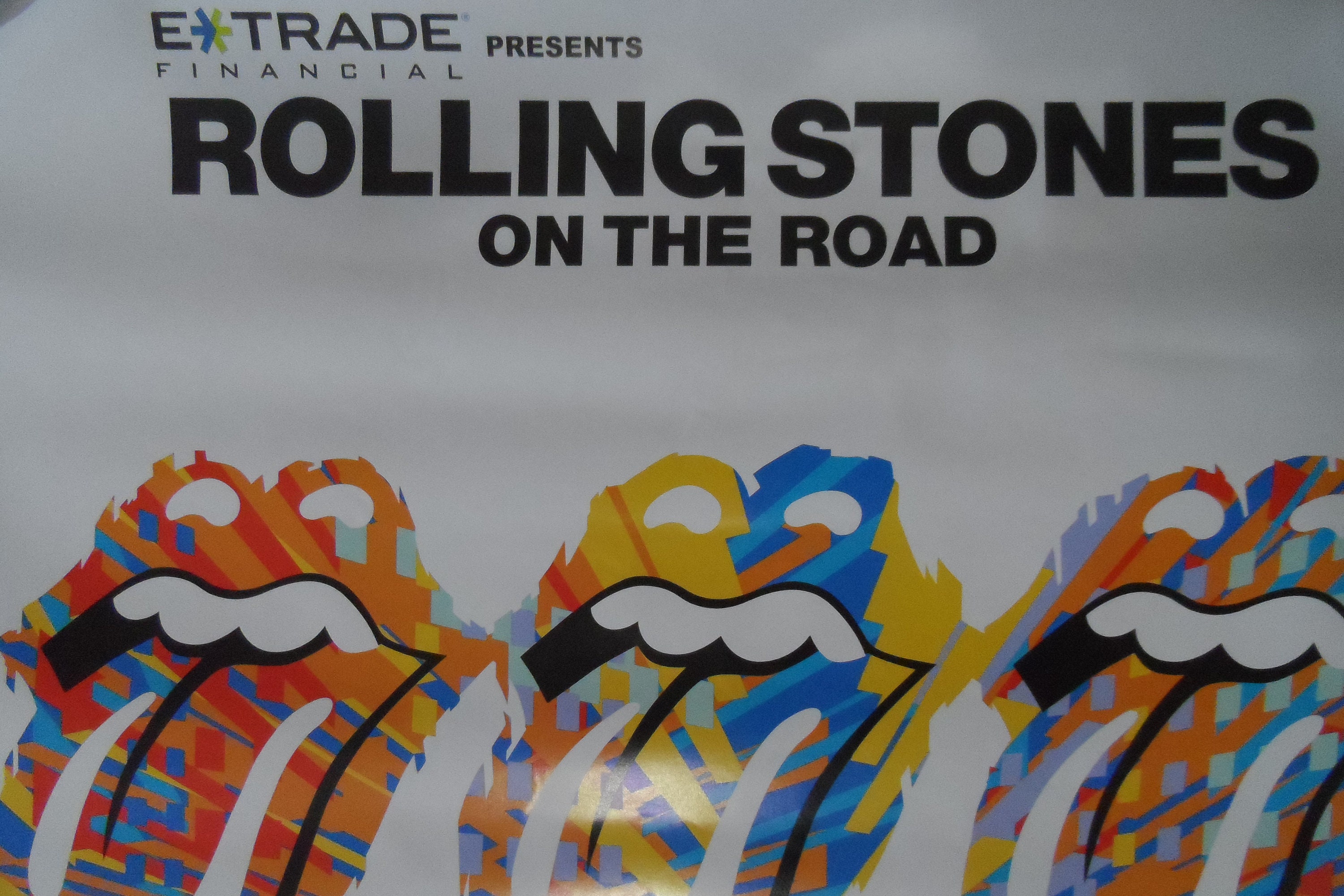 Rolling Stones 2002 Tour Poster, ETRADE Concert Ad (24x18) - Etsy