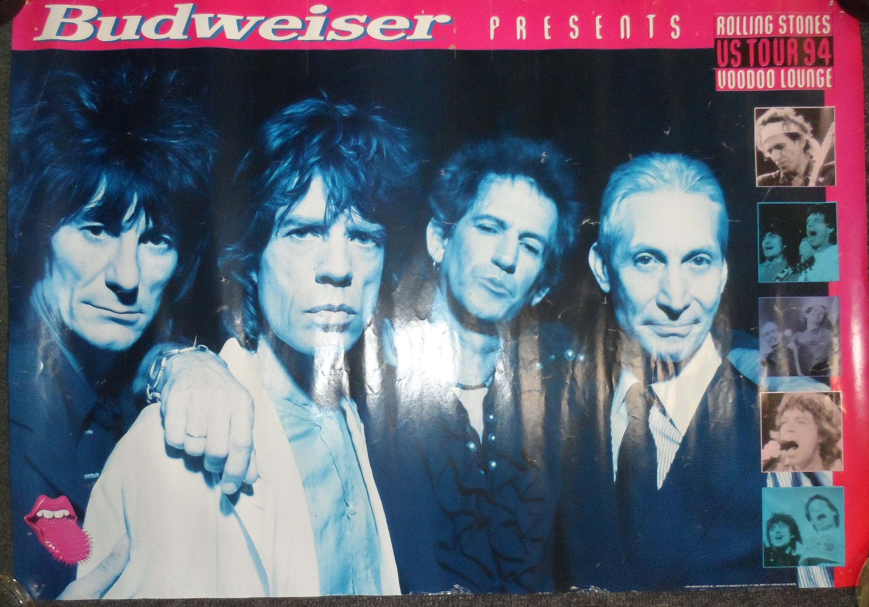 Rolling stones original poster - Etsy 日本