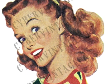 Digital vintagetidskrift clipart