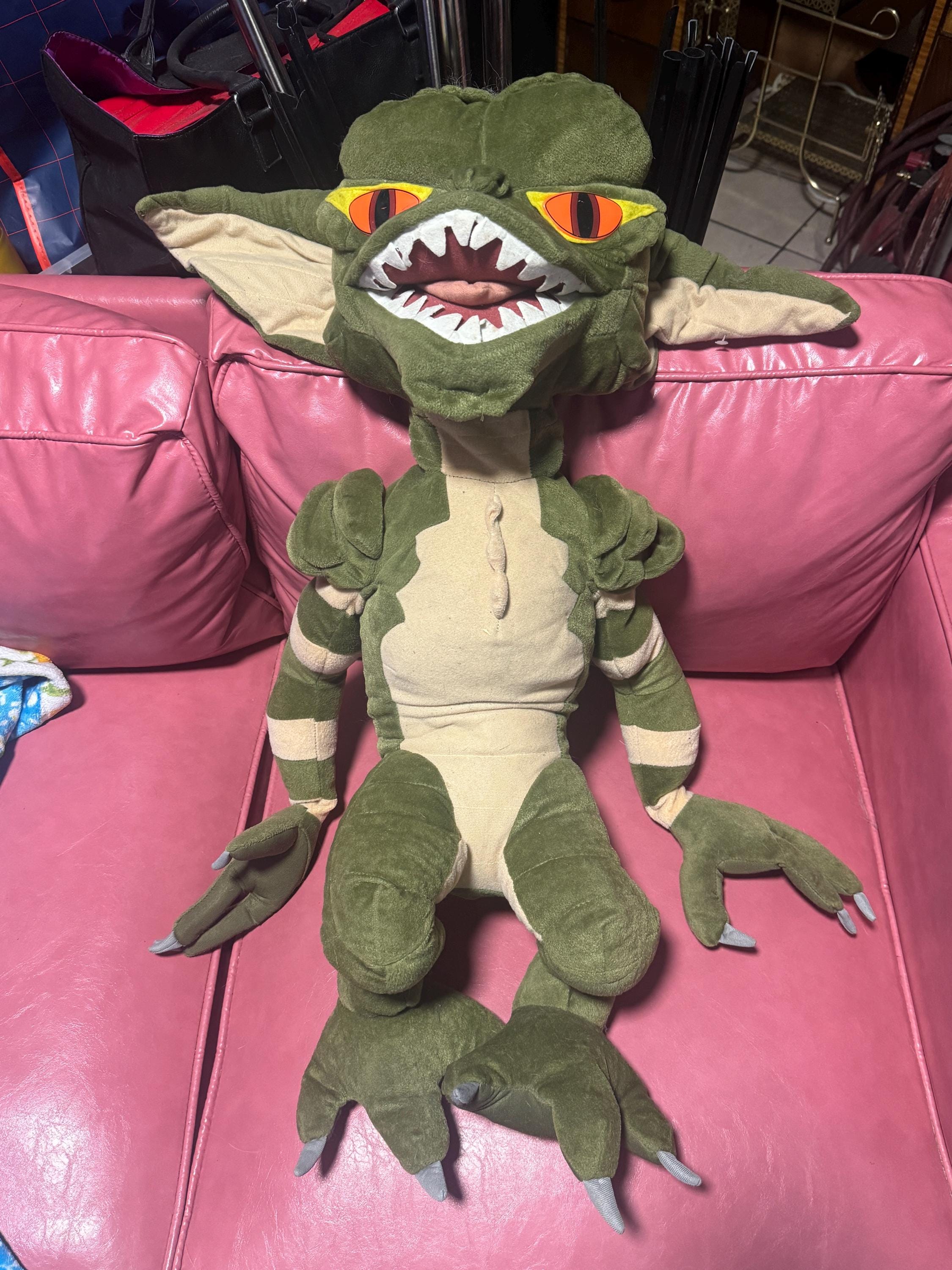 Large Gremlin Striped Stuffed Plush Toy - Etsy
