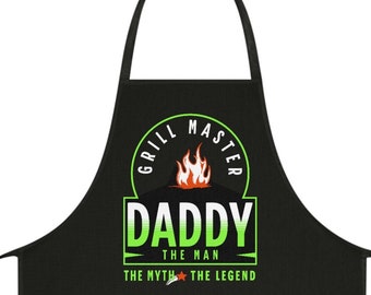 Avental de churrasco personalizado: Presente personalizado Grill Master