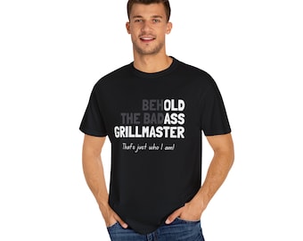 Grappig Grillmaster-T-shirt, BBQ Cookout-kleding