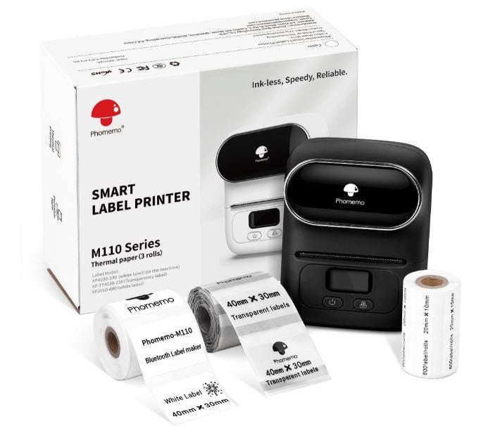 phomemo étiquette marqueur thermique imprimante d'étiquettes pour expédition  paquets  expédition étiquette imprimante thermique