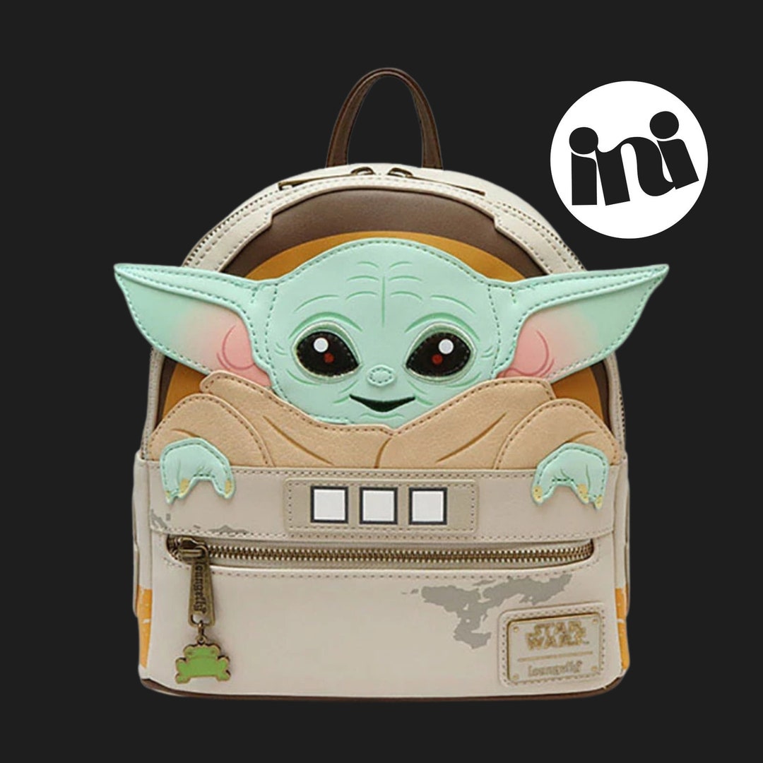 Loungefly Yoda Star Wars Bag Disney Baby Yoda Backpack Rucksack Etsy