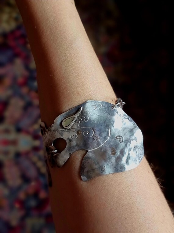 Bracciale argento Handcrafted Silver Statement Ne… - image 3