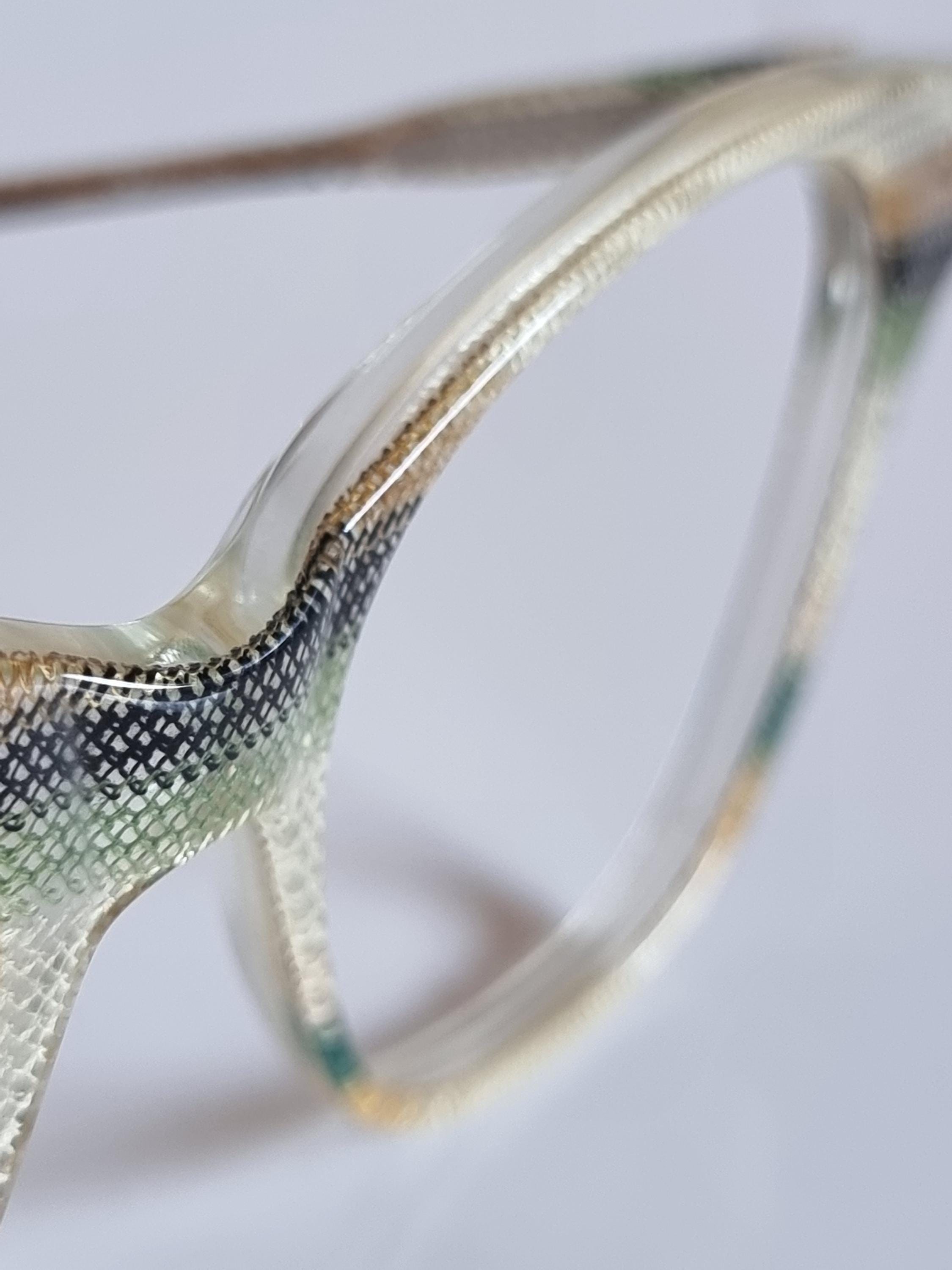 Occhiale da vista vintage titanio Projekt Produkt GE21 col. oro e nero | Occhiali | Ottica Scauzillo