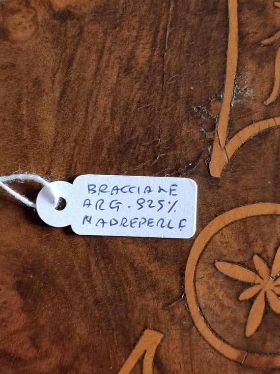 Bracciale argento Handcrafted Silver Statement Ne… - image 9