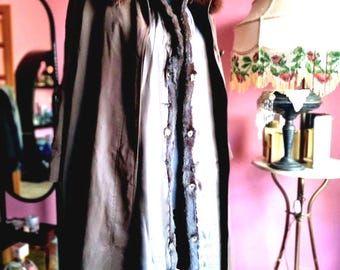 Vintage bontjas – Exclusieve Italiaanse bontjas van konijnenbont, afneembaar model, St. Raphael, gemaakt in Italië.