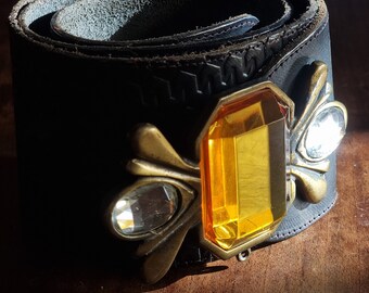 Cintura in pelle vintage
