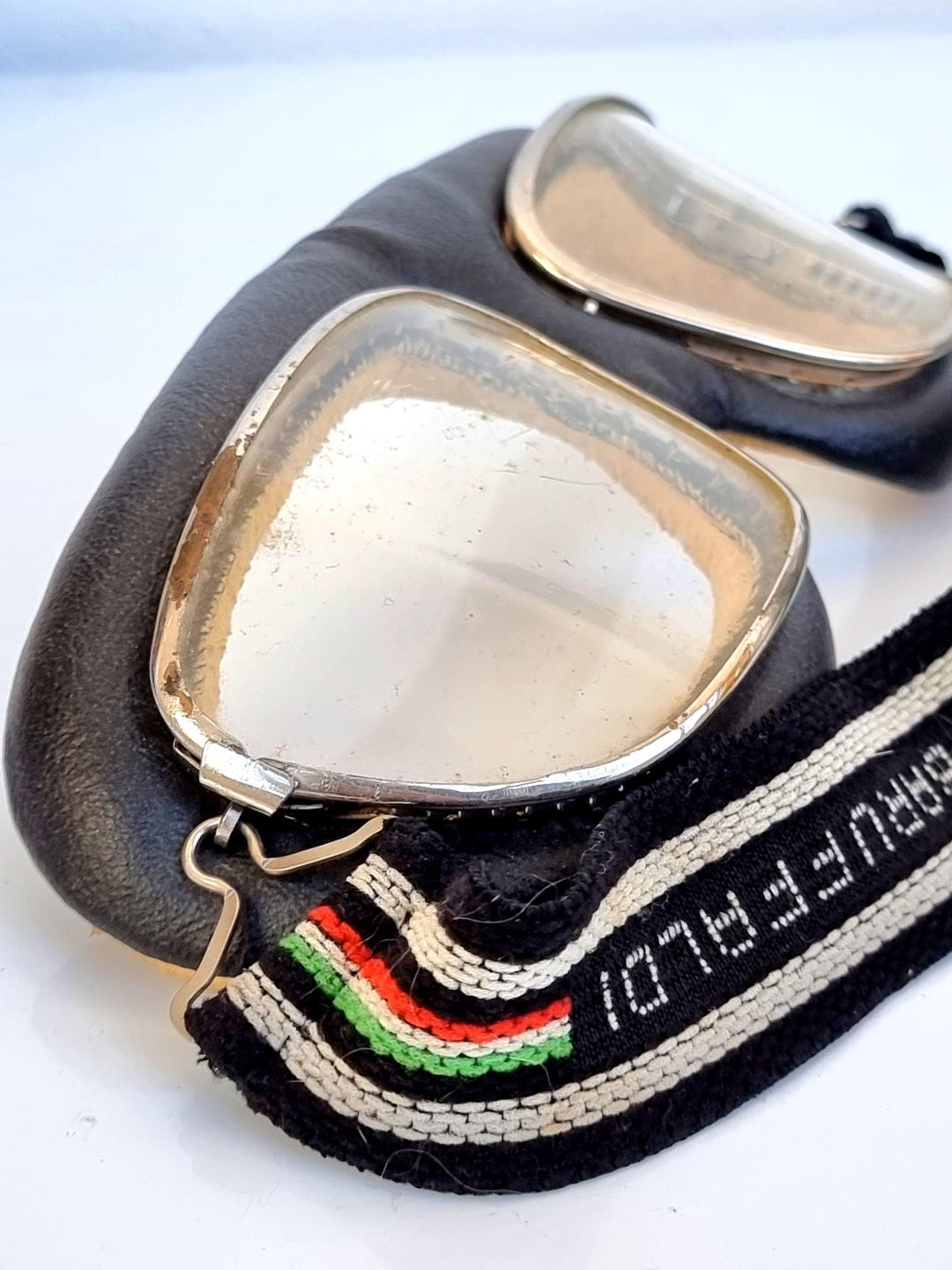 Vintage Baruffaldi Motorcycle Goggles – 1960s/70s Italian Racing ...