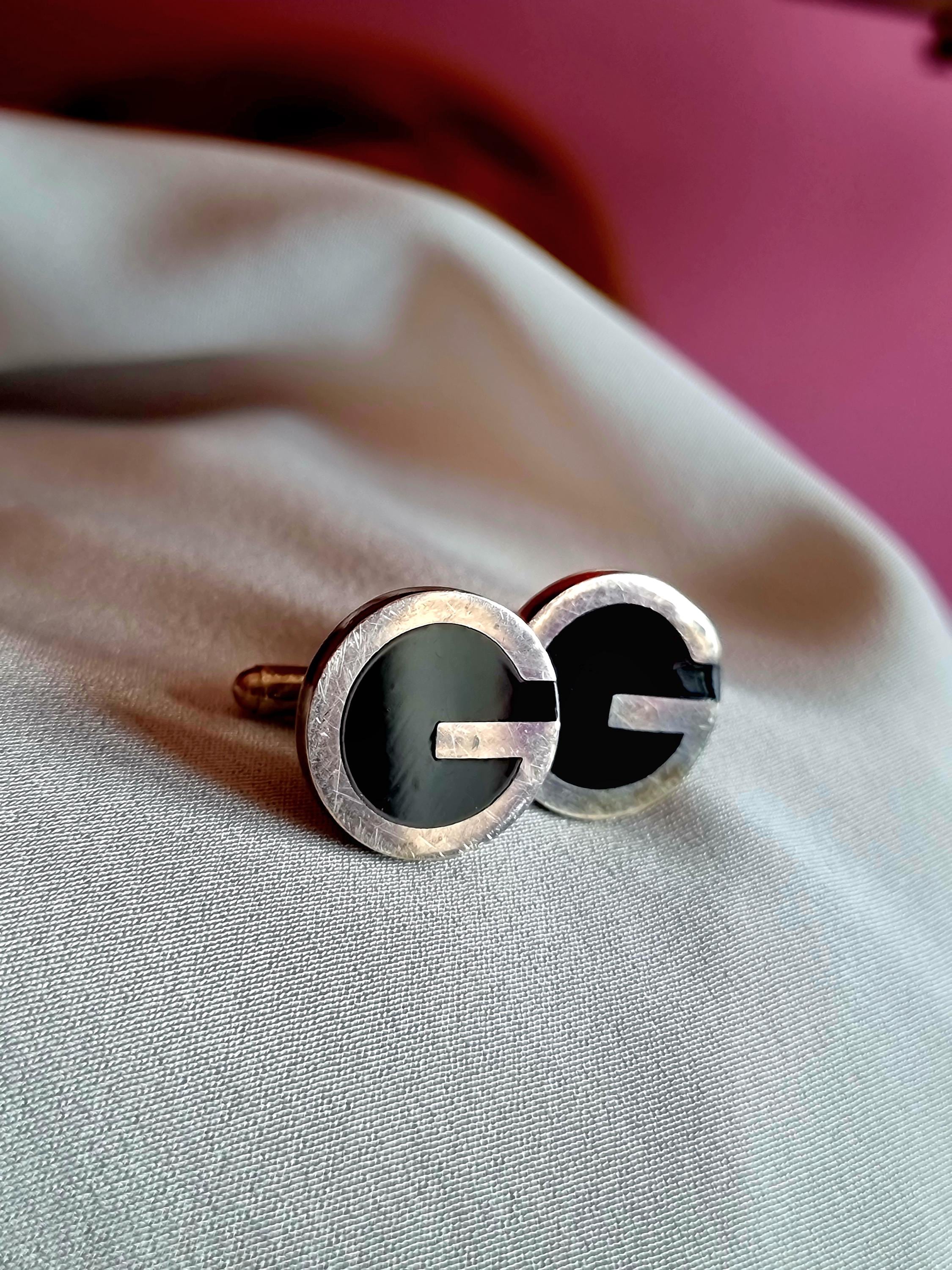 Gucci Cufflinks - Etsy