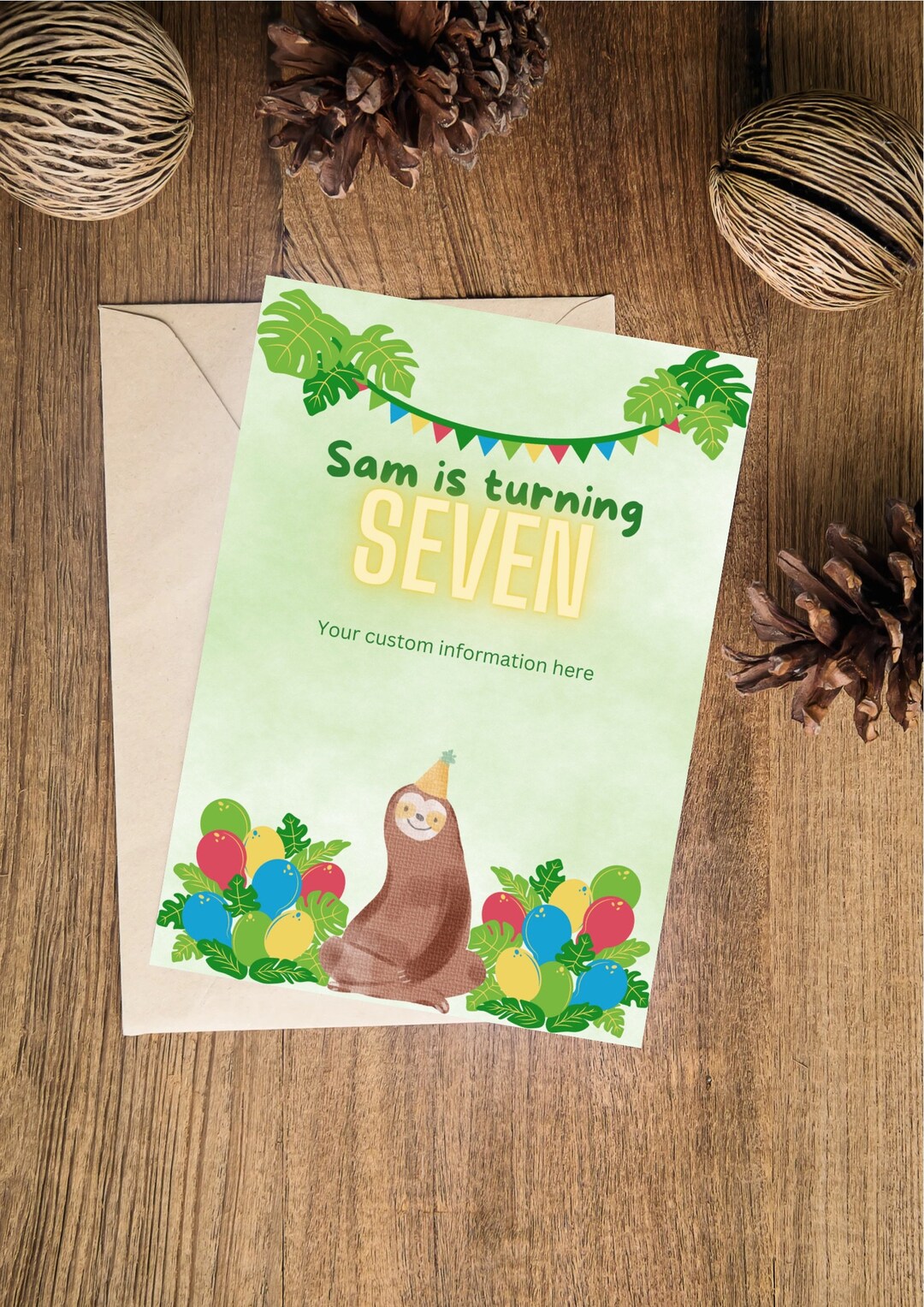 Custom Printable Invitations Wedding Birthday Christening Etsy