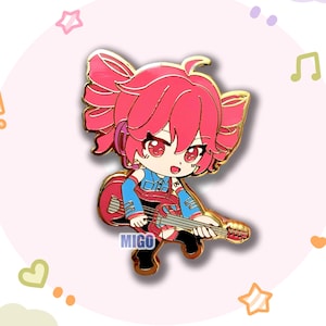 Chibi Teto Hard Enamel Pin | Virtual Vocalist Kasane Teto