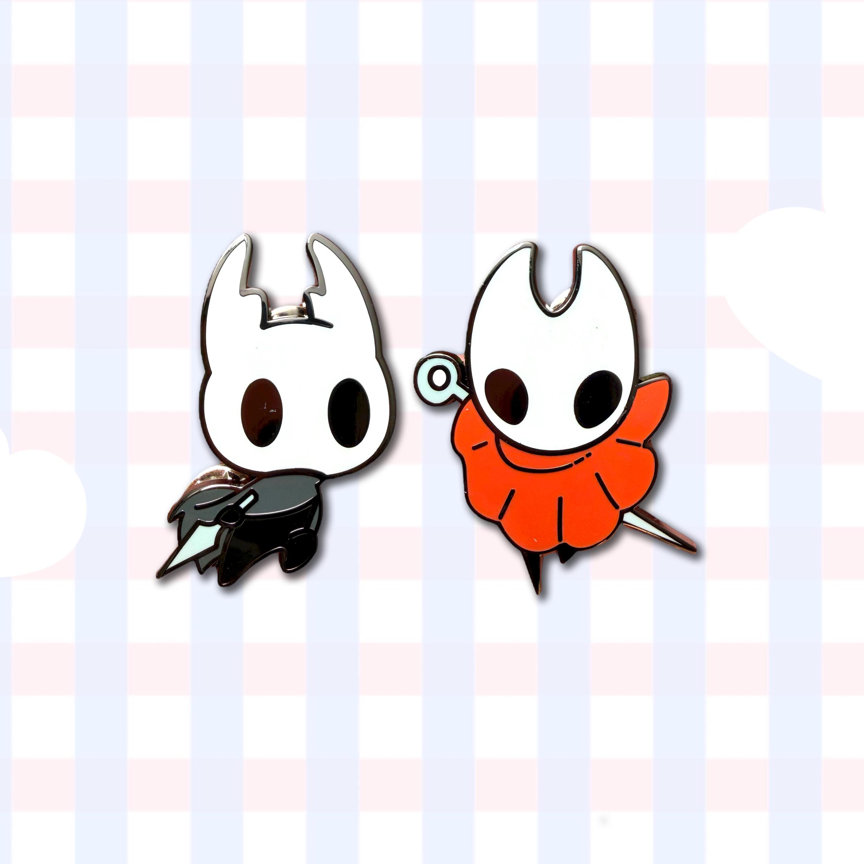 Hollow Knight Pin, Knight & Hornet Pins - Etsy