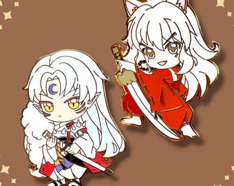 Inu Enamel Pin | Sesshy Anime Manga Pin