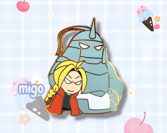 FMA Enamel Pin | Edward and alphonse