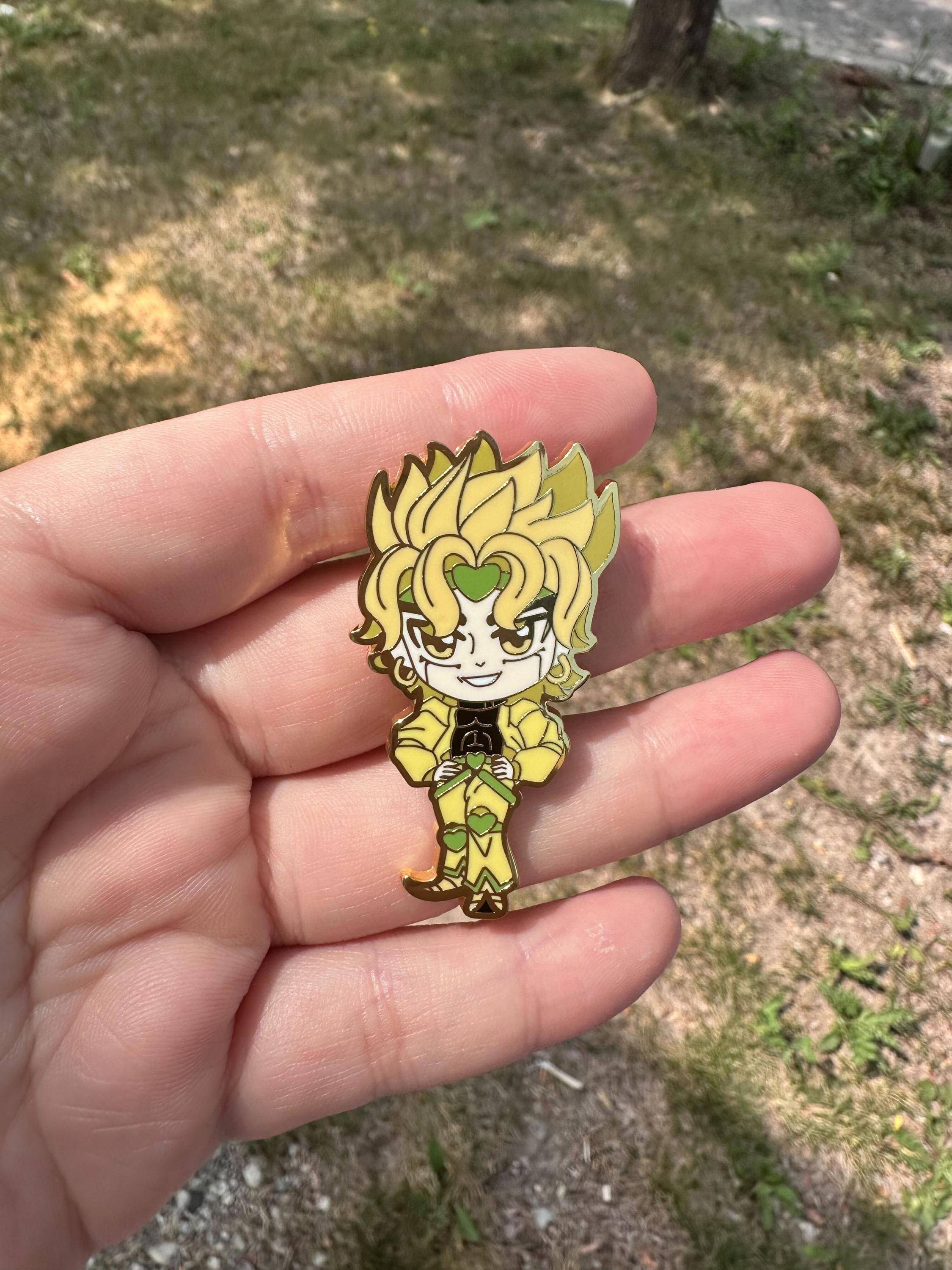 Dio Enamel Pin: Jojo's Bizarre Adventure Accessory | Jotaro Pin - Etsy